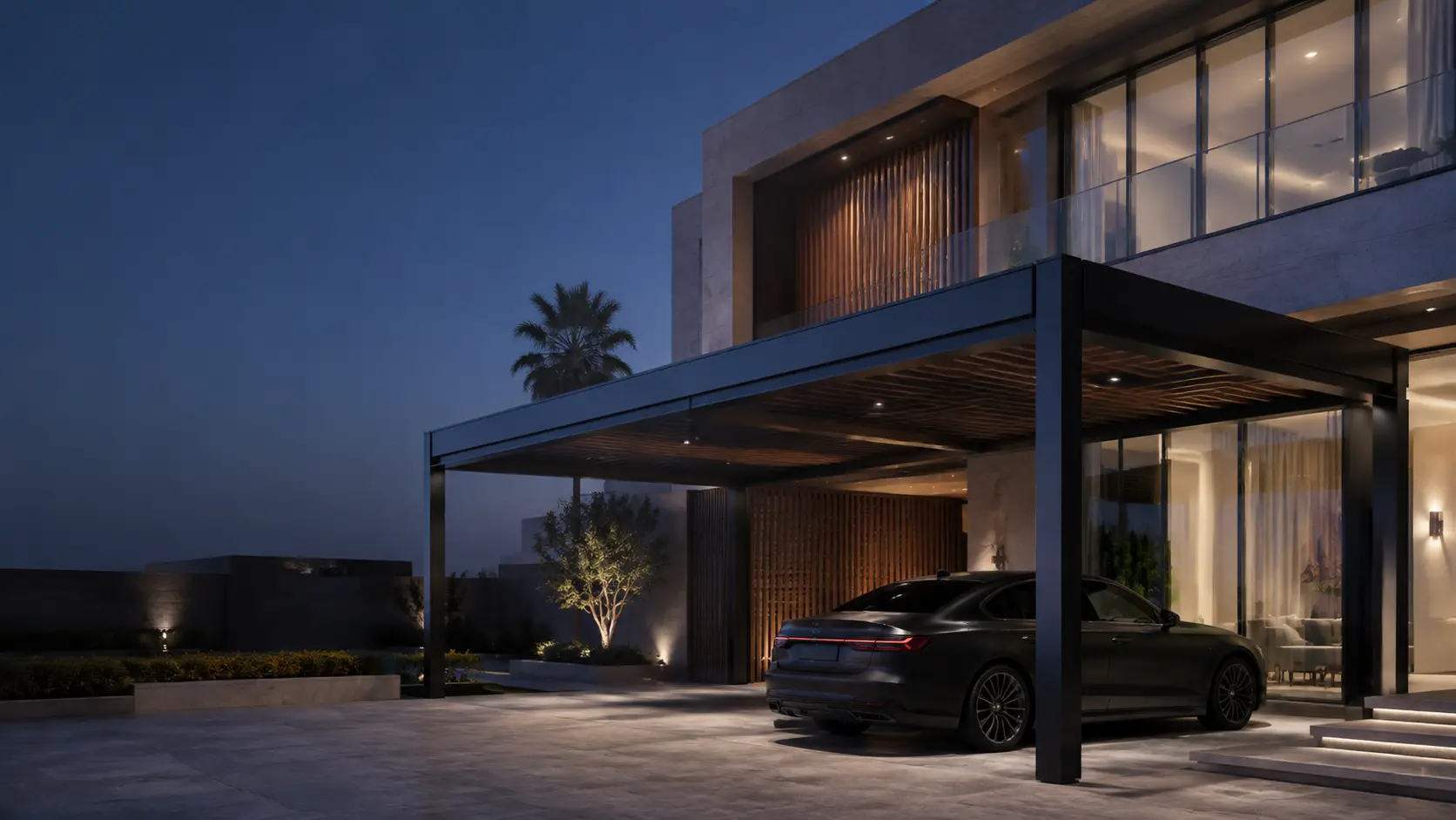 Structured Shade Pergola
