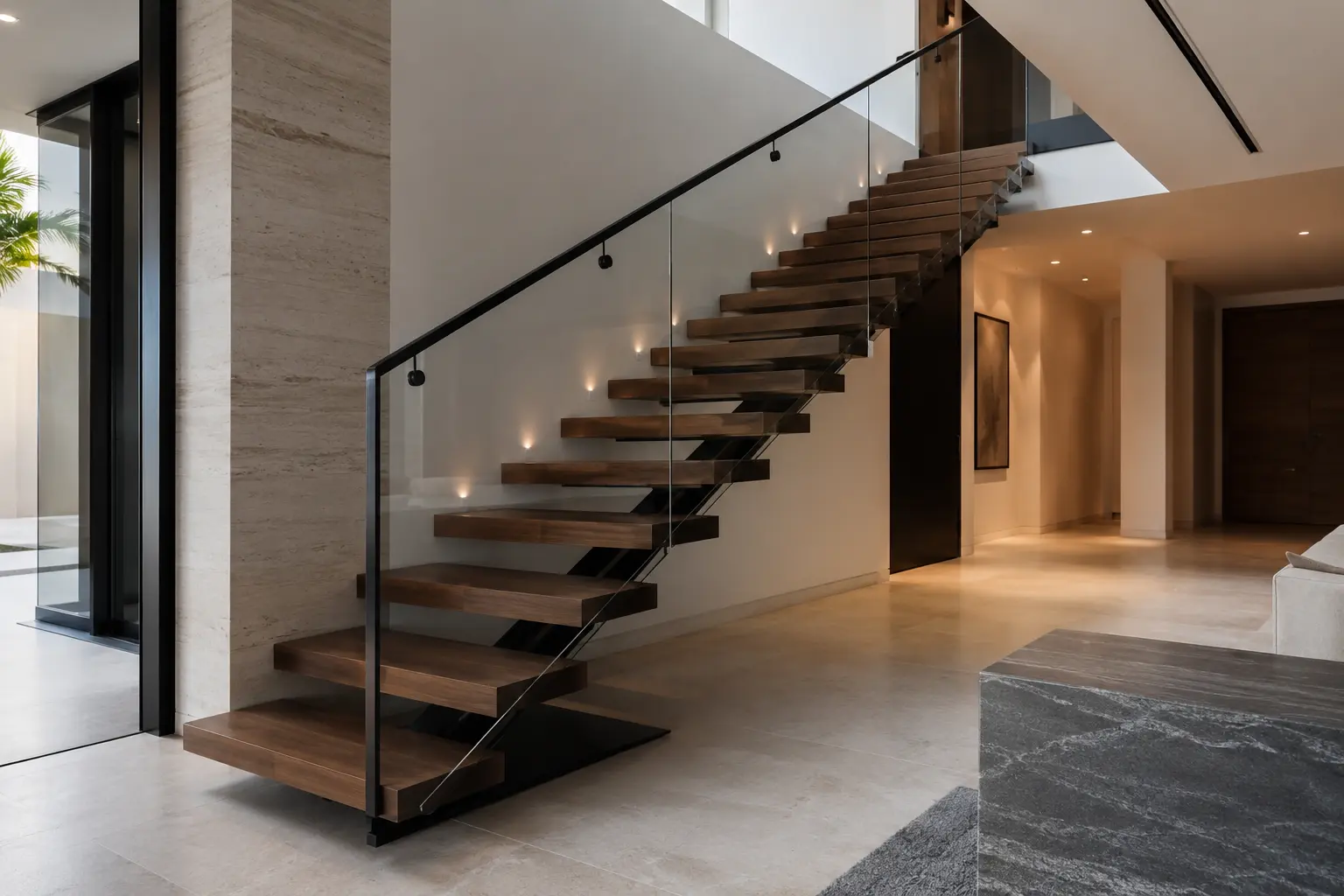 Floating Staircase Detail